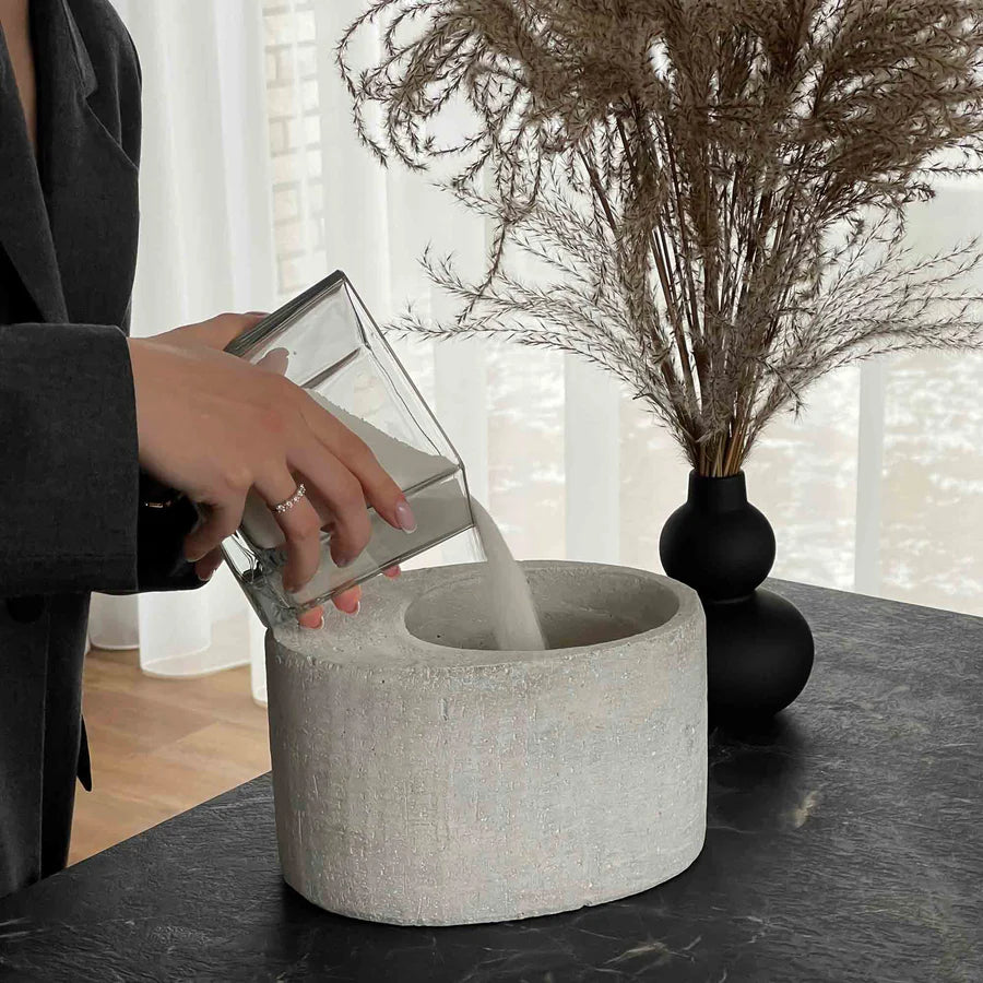 1. Pour